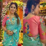 Manjula Paritala Instagram - #computerembroidery @shlokacomputerembroidery