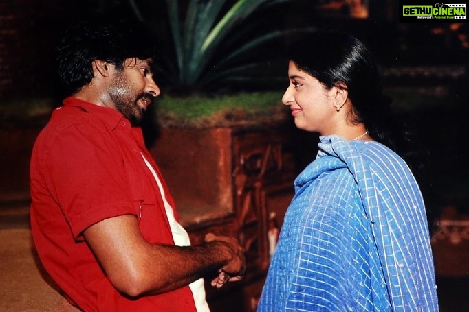 Meera Jasmine Instagram - As ‘Gudumba Shankar’ re-releases tomorrow after almost two decades on the occasion of Pawan Kalyan Garu’s birthday, here is looking back to these priceless memories that I have kept safe in the treasure trove of my home and heart. An experience and an encounter that has altered the very core of the artist and the individual in me and has been instrumental in shaping my journey in art and in life. His generosity, kindness, empathy, compassion, and futuristic perspectives on all things that truly matter have always remained as yardsticks that helped me navigate through all sails and all phases. It’s an absolute honor to be sharing these core memories that have stayed with me all along, unaltered amidst all the change of seasons. Here is wishing the entire world for this phenomenal human being and a wonderful artist for all that he embarks upon. You inspire ♾️Sending infinite love to the entire team of ‘Gudumba Shankar’ and all our well-wishers and media for the consistent unwavering support and love. And despite it all… art always finds its way back into our lives. Love, Meera ♥️♾️ #GudumbaShankar #PawanKalyan #Nagababu #Telugu #TeluguCinema #Throwback #Memories #Being #OnwardsAndUpwards #MJ @pawankalyan @nagababuofficial