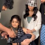 Meera Nandan Instagram - BTS - fun and laughter with these ones 🤪✨ @unnips @srindaa @jiksonphotography #bts #funtimes #instagood #reels #reelsinstagram #newshoot #happytimes #laughter #positivevibes #kochi #btsreels