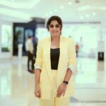 Meera Nandan Instagram - Remember to smile .. always .. International Happiness Day 💛 📸 @ullas_cinematographer #internationalhappinessday #happyness #findyourhappy #love #yellow #allheart #positivevibes #instagood #picoftheday #mondayblues Dubai, United Arab Emirates