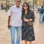 Meera Nandan Instagram - അച്ഛൻ ♥️ #strength #whendadvisited #globalvillage #mine #love #dubai #myworld #happyme #moments #instagood #picoftheday #positivevibes #sunday #throwback The Global Village, قلعه الميدان لليوله (Dubai)