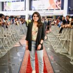 Meera Nandan Instagram - 🖤 📸 @sabir_photography_ #christopherevent #goldfm #arabiancenter #love #host #happyonstage #mammootty #dubai #dubaievent #weekend #happyweekend #positivevibes #instagood Arabian Center