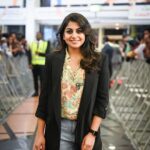 Meera Nandan Instagram - 🖤 📸 @sabir_photography_ #christopherevent #goldfm #arabiancenter #love #host #happyonstage #mammootty #dubai #dubaievent #weekend #happyweekend #positivevibes #instagood Arabian Center