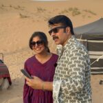 Meera Nandan Instagram - മരുഭൂമിയിലെ മമ്മൂക്ക 🤩 Swipe >>> . #adaytoremember #mammootty #megastar #mammokka #dessert #dessertdrive #waitforthesurprise #christopher #love #positivevibes #happyvibes #dubai #mydubai #dubaidessert #unseen Dubai, United Arab Emirates