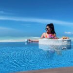 Megha Akash Instagram – I sea you 🌊 

@pickyourtrail @riuhotels

#Pickyourtrail #HasslefreeHolidays #LetsPYT #RiuPalace #PickyourtrailToRiuPalace Hotel Riu Palace Maldivas