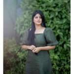 Megha Akash Instagram - 💚 Styled by @officialanahita Outfit: @jasthiclothing Pic: @they_call_me_keshu #workmode #love #promotions