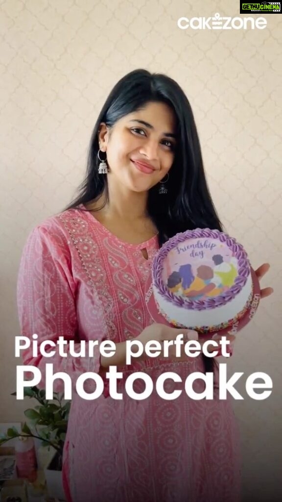 Megha Akash Instagram - 🥳 Celebrate Friendship Day in the sweetest way with Cakezone! 🎂 as we unveil our unique photo cakes. Turn your favorite moments into your favorite treats! 🍰 Personalize it, taste it, love it! 💖 Pre-order now to make your Friendship Day unforgettable. 🌟 . . . #friendshipsday #friendship #cakes #dessert #surpriseyourfriends