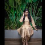 Megha Akash Instagram - •🤎• Styled by @officialanahita Outfit: @soiree.couture Pic: @sachinbharadwaj #workmode #love #promotions