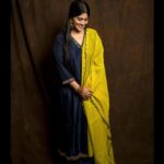 Megha Akash Instagram - •💛• Styled by @officialanahita Outfit: @label_kinjalmodi x @viralmantra Pic: @infini8stories #promotions #workmode #love