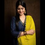Megha Akash Instagram - •💛• Styled by @officialanahita Outfit: @label_kinjalmodi x @viralmantra Pic: @infini8stories #promotions #workmode #love
