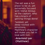 Meghana Raj Instagram – Introducing @aravinndiyer as Matthew !
@tatsama_tadbhava #tatsamatadbhava