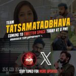 Meghana Raj Instagram – Join us for an exclusive Twitter Space session Tonight at 8PM organised by Appu Dynasty’s page!
Get ready to dive into the world of Tatsama Tadbhava with the movie’s talented team. 🤩🎥

Don’t miss this opportunity to interact with the cast and crew, hear behind-the-scenes stories, and get a sneak peek into the making of this exciting film!

Set a reminder and spread the word! See you there! 🔥

#TatsamaTadbhava #TwitterSpace #MovieNight #AppuDynasty