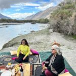 Mehrene Kaur Pirzada Instagram – Happy 50th Birthday Birth giver 😘 ❤️ Nubra Valley, Ladakh, India