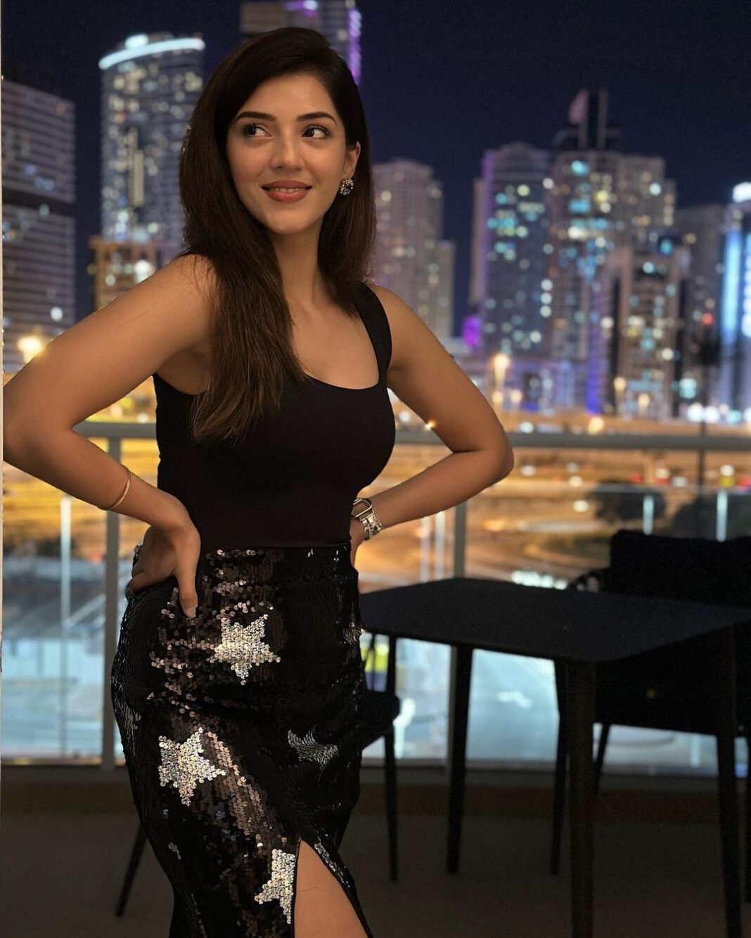 Mehrene Kaur Pirzada Instagram - Hello 2023 😍🥂 🎉 Dubai, United Arab Emirates