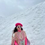 Mehrene Kaur Pirzada Instagram – ❄️ Khardung La: World’s Highest Motorable Pass
