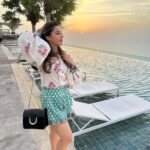 Mehrene Kaur Pirzada Instagram – Sunsets 🌅😍 Address JBR
