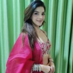 Mehrene Kaur Pirzada Instagram – All dressed up for Ugadi celebrations in Rayagada 😃