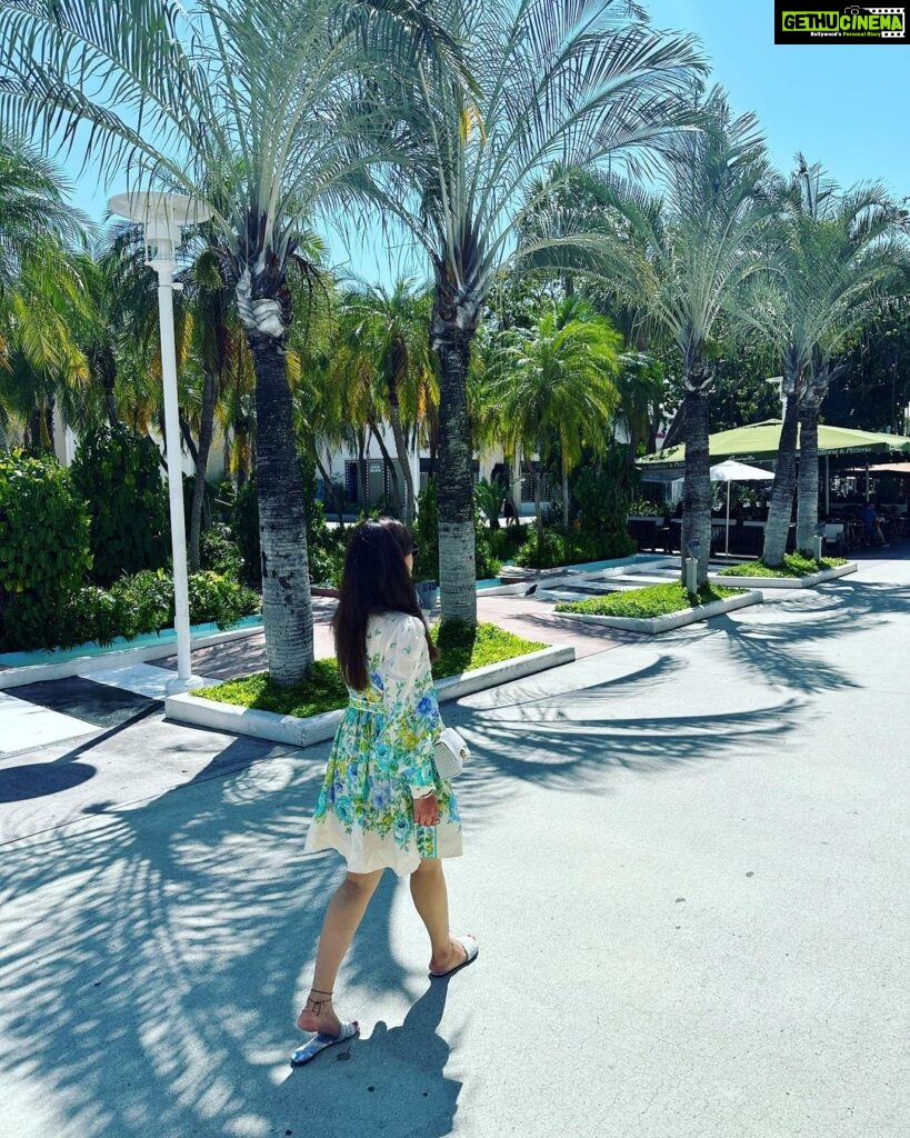 Mehrene Kaur Pirzada Instagram - a curious girl, a wanderer 💖 Miami Beach, Florida