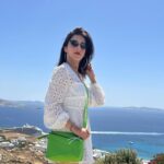 Mehrene Kaur Pirzada Instagram – Mykonos you have my ❤️