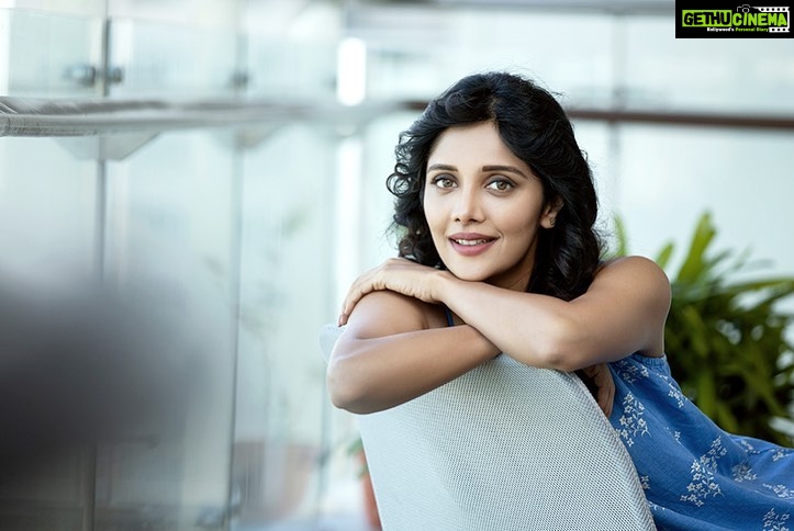 Milana Nagaraj Instagram - 💙 PC: @vinu5494 MUA: @makeup_sachin