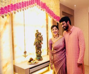 Milana Nagaraj Instagram - #KrissMiNest!
Filled with love, dreams and laughter♥️