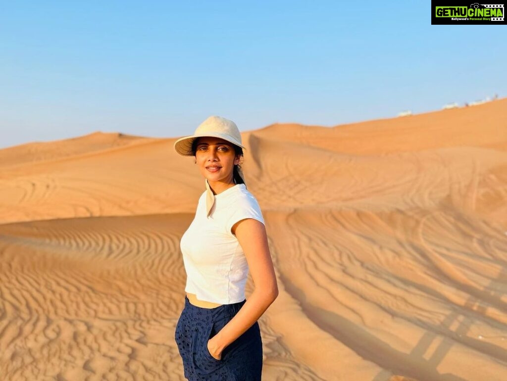 Milana Nagaraj Instagram - PC : @darling_krishnaa ❤️ Red Sand Desert