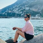 Milana Nagaraj Instagram - Forever chasing the next sunset☀️ #amalficoast #italy #milananagaraj