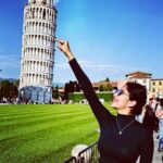 Milana Nagaraj Instagram - Italy! Pic 1 :Pisa Tower - was one of the seven wonders Pic 2: Cinque terre - UNESCO world heritage site!
