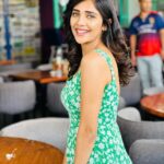 Milana Nagaraj Instagram - Grit and Grace🧚🏼 This beautiful outfit custom made by @tejukranthi 💚 #milananagaraj