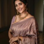 Milana Nagaraj Instagram - Timeless✨ Styling : @tejukranthi Assisted by @khushi_jagadisha Hair: @makeupby_poojanataraj Jewelry: @sunrisesilversmiths Pc: @pgraphyofficial