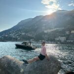 Milana Nagaraj Instagram - Forever chasing the next sunset☀️ #amalficoast #italy #milananagaraj