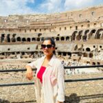 Milana Nagaraj Instagram - Rome♥️ #italy #colosseum #travel2023 #milananagaraj Rome, Italy