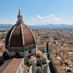 Milana Nagaraj Instagram - A day in Florence🧡 1. In the streets of Florence 2. City view from Piazzale Michelangelo 3. Tired, wondering what to eat😜 4. Pitti Palace 5. Selfie with darling! 6. Stunning View of Florence from Giottos bell tower 7. Basilica of Santha Croce #italy #florence #travel2023 #milananagaraj Florence, Italy