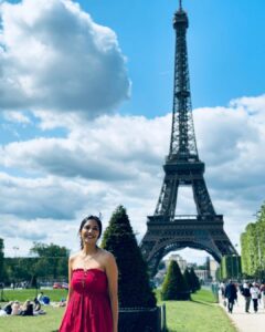 Milana Nagaraj Instagram - Paris♥️
#eiffeltower