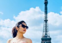 Milana Nagaraj Instagram - Paris♥️ #eiffeltower Paris, France