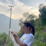 Mimi Chakraborty Instagram – When you are mentally still there🏔️👧🏻🌲