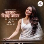 Mimi Chakraborty Instagram – Here is the announcement you all were waiting for!

#AmarHiyarMajhe #Releasing27thAugust