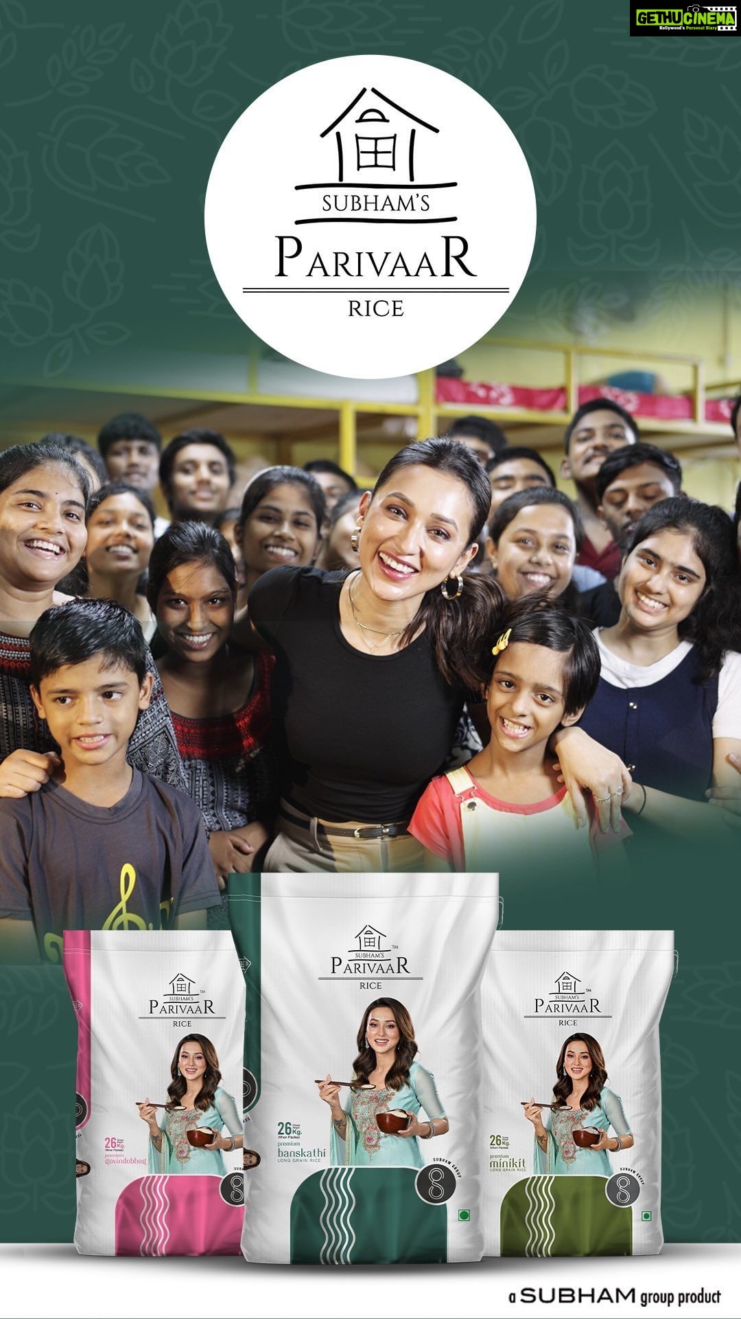 Mimi Chakraborty Instagram - At Subham’s Parivaar Rice, we believe in spreading love, one meal at a time🍚❤️. Watch as we, along with the wonderful @mimichakraborty , team up with an NGO to make a difference ⭐️. Let’s unite and support our communities together! For the next 10 days, we’re taking our commitment further. Every Subham’s Parivaar Rice order placed on Amazon will contribute ₹50 towards our mission of giving back. Let’s nourish health and soul. #NGO #SubhamsParivaarRice #MimiChakraborty #SubhamsParivaarCares