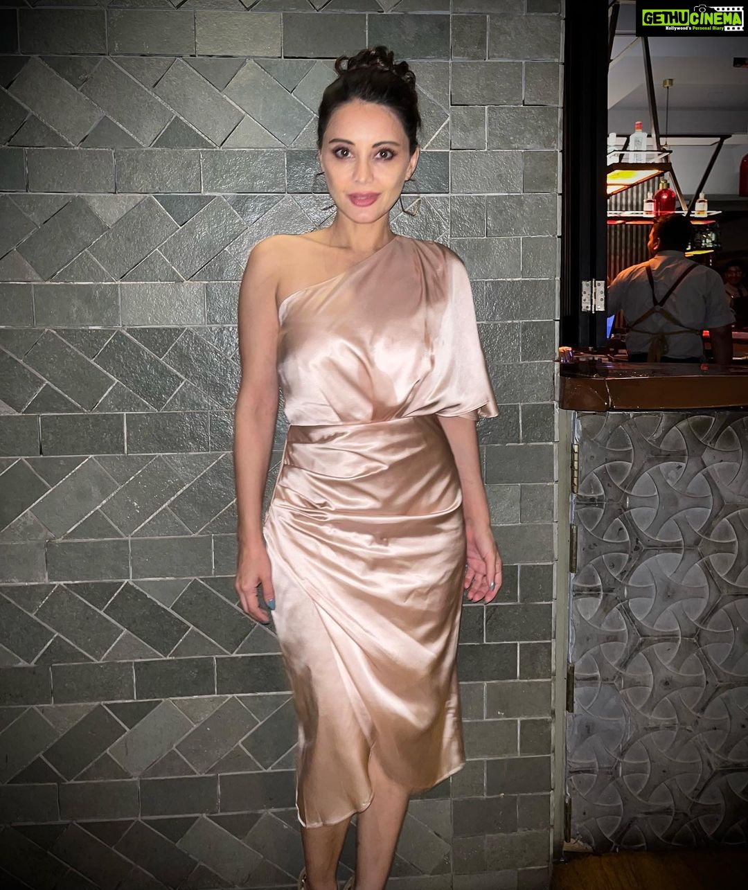 Minissha Lamba Instagram - A Night Out, A Birthday Girl, A Vegetable Dimsum, An Iced Sweet Cocktail, Zoey posing and @ikichic_official