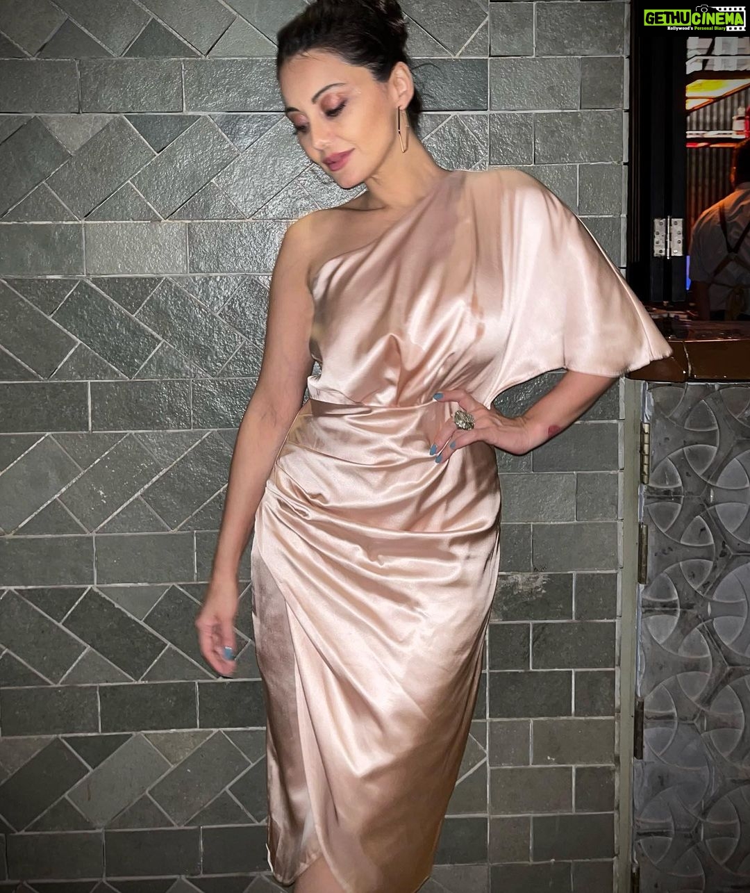 Minissha Lamba Instagram - A Night Out, A Birthday Girl, A Vegetable Dimsum, An Iced Sweet Cocktail, Zoey posing and @ikichic_official