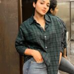 Mirna Menon Instagram - Shoot. Dubbing. Promotions. Production. Everything everywhere all at once 😌♥️ 📷 : @samriiii___