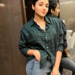 Mirna Menon Instagram - Shoot. Dubbing. Promotions. Production. Everything everywhere all at once 😌♥️ 📷 : @samriiii___