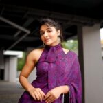 Mirna Menon Instagram - 💜 PC : @merin__georg Styling : @amritha_lakshmi___ @styledby_al_ Outfit : @ka_couture_ @khali_proud Jewellery : @goodwillcollectionskerala Mua : @zara___makeover