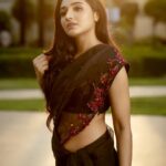 Mirna Menon Instagram - The last one 🖤✨ #Mirnaa • @kiransaphotography • @paris_de_boutique • @b3bridalstudio • @sathish_pro • @teamaimpro
