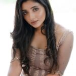 Mirna Menon Instagram – Just a girl growing wings 💫 

#Mirnaa • @ioara_couture • @pournami_mukesh_photography • @themixandbrows • @sathish_pro • @teamaimpro