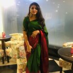 Mirna Menon Instagram - For an inauguration at Calicut 😊 #Mirnaa @diva_womensclothingstore @lachu_shefeena