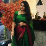 Mirna Menon Instagram - For an inauguration at Calicut 😊 #Mirnaa @diva_womensclothingstore @lachu_shefeena