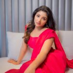 Mirna Menon Instagram – My happy place ❤️
📸 @they_call_me_keshu • 👗 @yathidesignstudio • 💄 @alagne_signature • 💎 @fineshinejewels