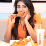 Mirna Menon Instagram - Making a regular day exciting with some World Famous Popeyes fried chicken! Pop by one closest to you! Now opening at these new destinations 1) ECR Chennai - 29th Sep 2) Besant Nagar Chennai - 30th Sep 3) KK Nagar Madurai - 30th Sep #popeyesindia #popeysinchennai #lovethatchicken #storelaunch #ECR #BesantNagar #Madurai