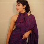 Mirna Menon Instagram - 💜 PC : @merin__georg Styling : @amritha_lakshmi___ @styledby_al_ Outfit : @ka_couture_ @khali_proud Jewellery : @goodwillcollectionskerala Mua : @zara___makeover